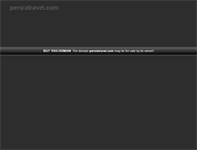 Tablet Screenshot of persiatravel.com